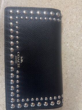 Coach White and Black Branded Tags Set